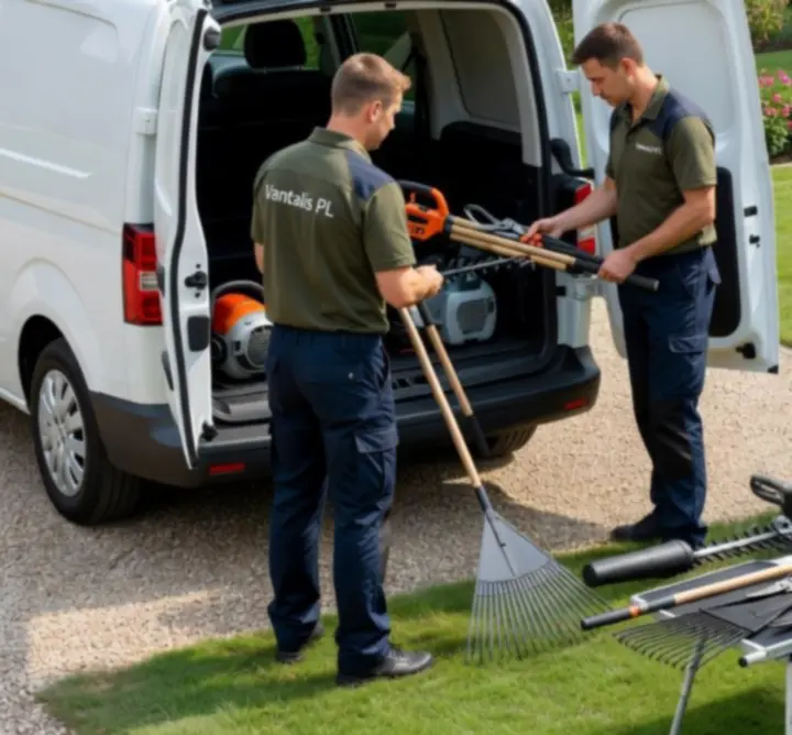 Zespół Vantalis PL przyjeżdżający na zlecenie do ogrodu