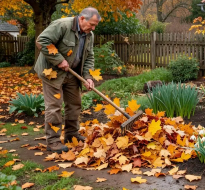 Prace ogrodowe prowadzone o różnych porach roku